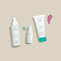 3 colibri skincare produkte im set: aloe vera spray, calming serum und calming mask